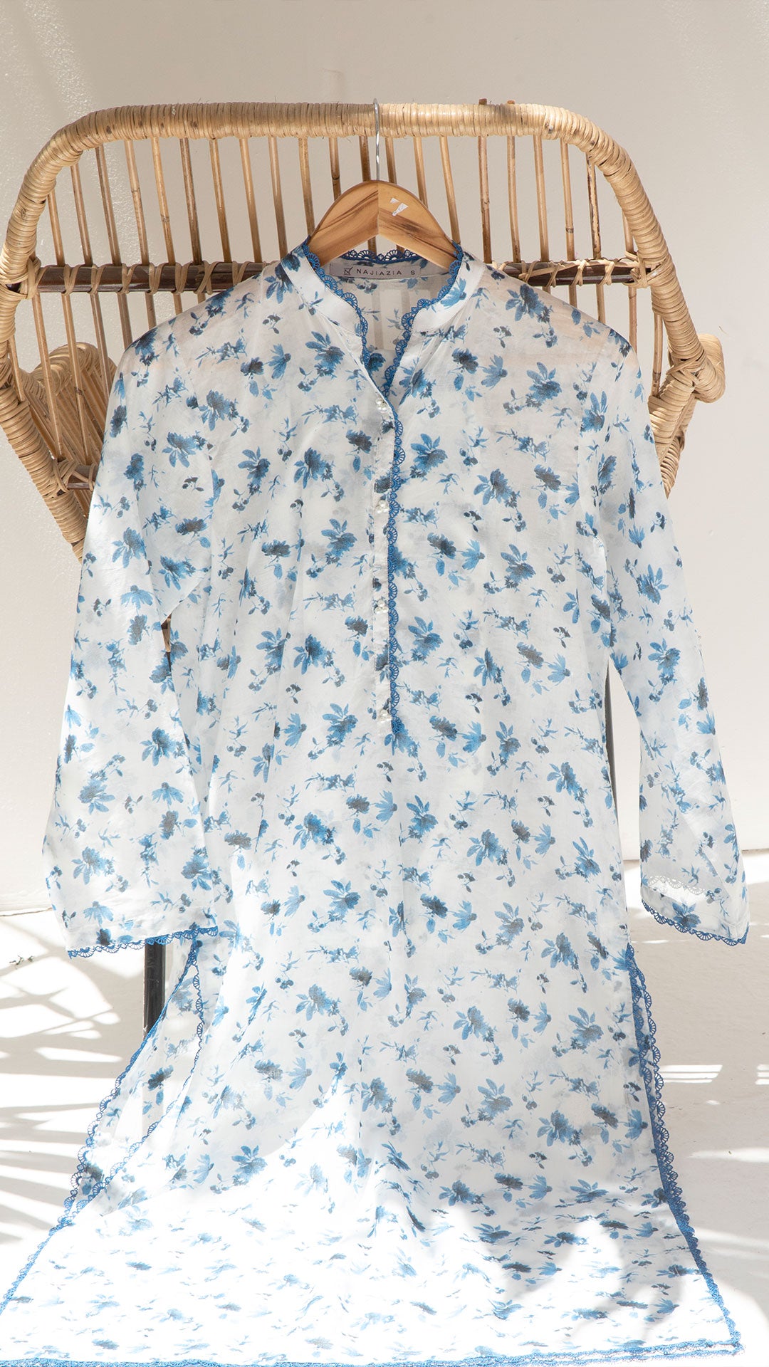 PANSY- 2 PIECE PRINTED SUIT (STITCHED)