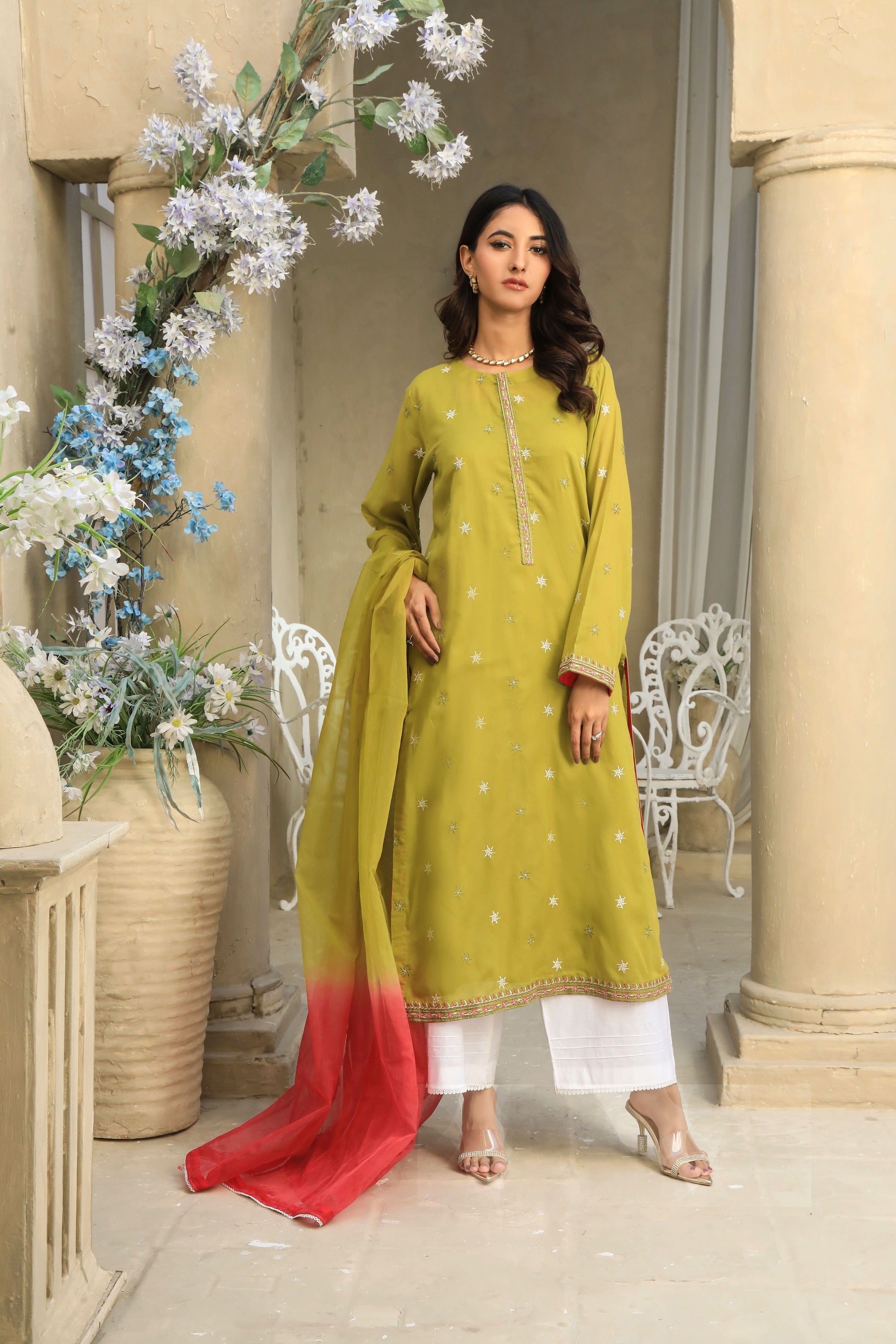 Compassion - 4 Piece Stitched Set