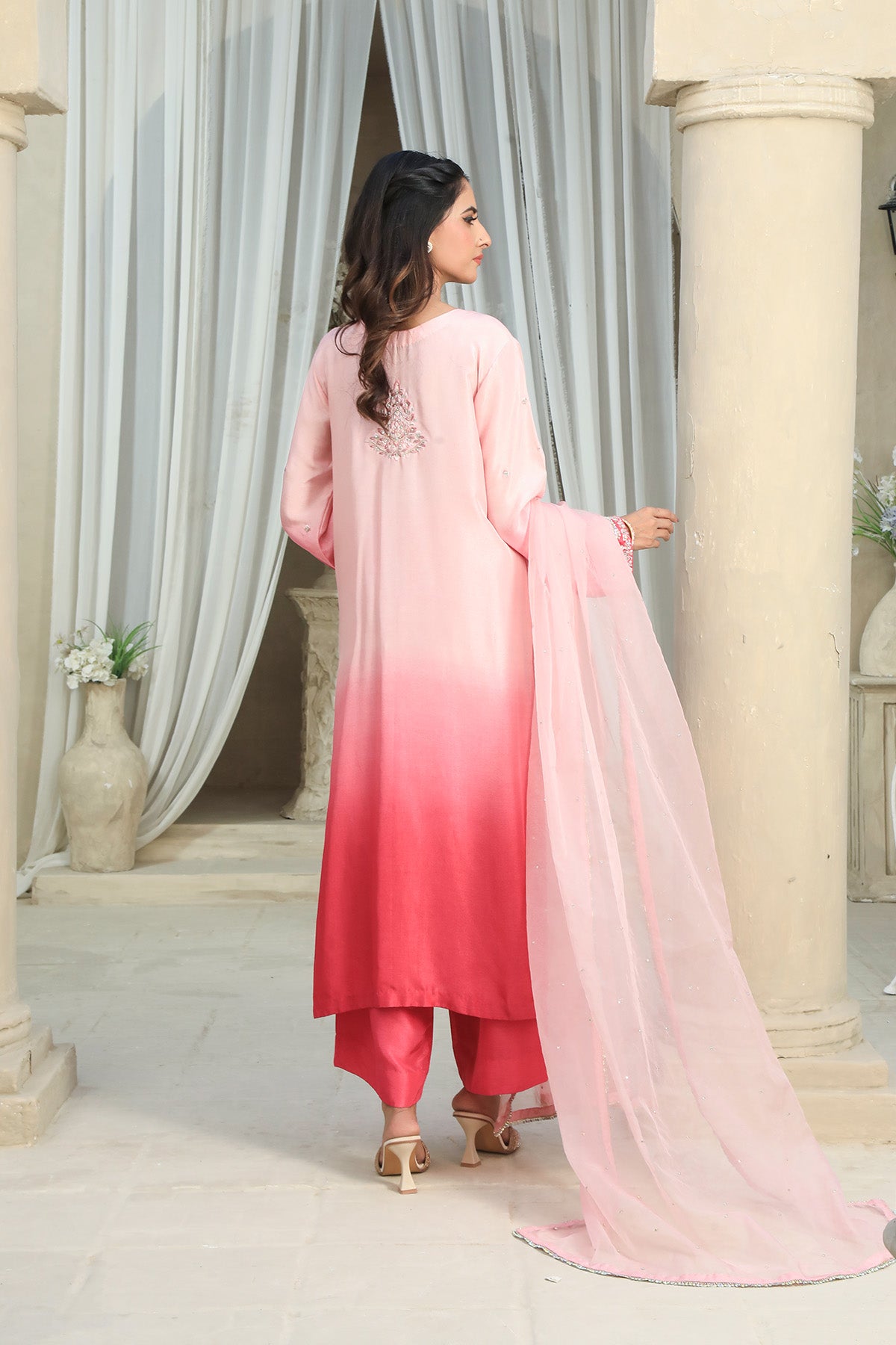 Mulberry With Dupatta