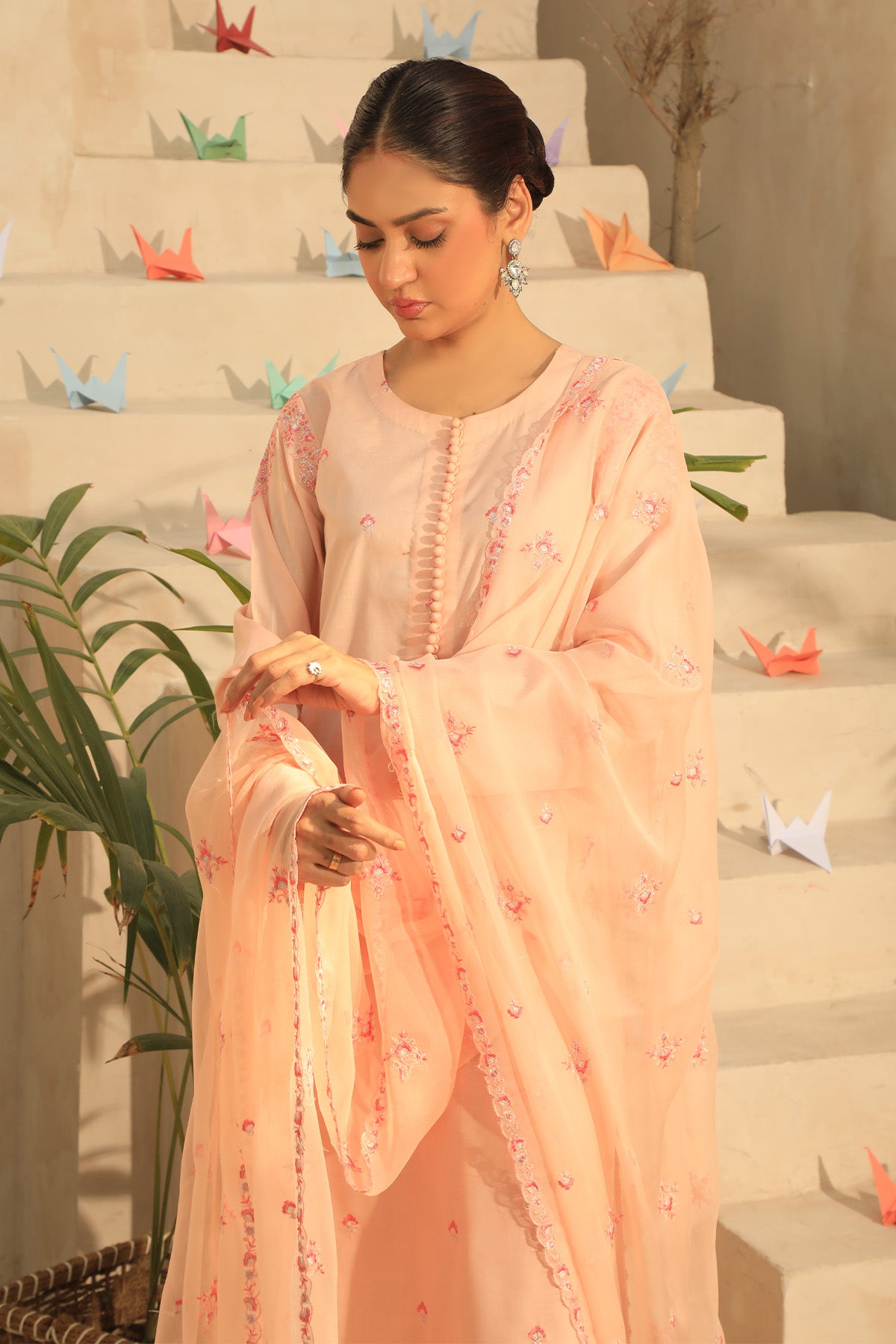 Wonder - 3 piece Unstitched Embroidered Lawn Suit