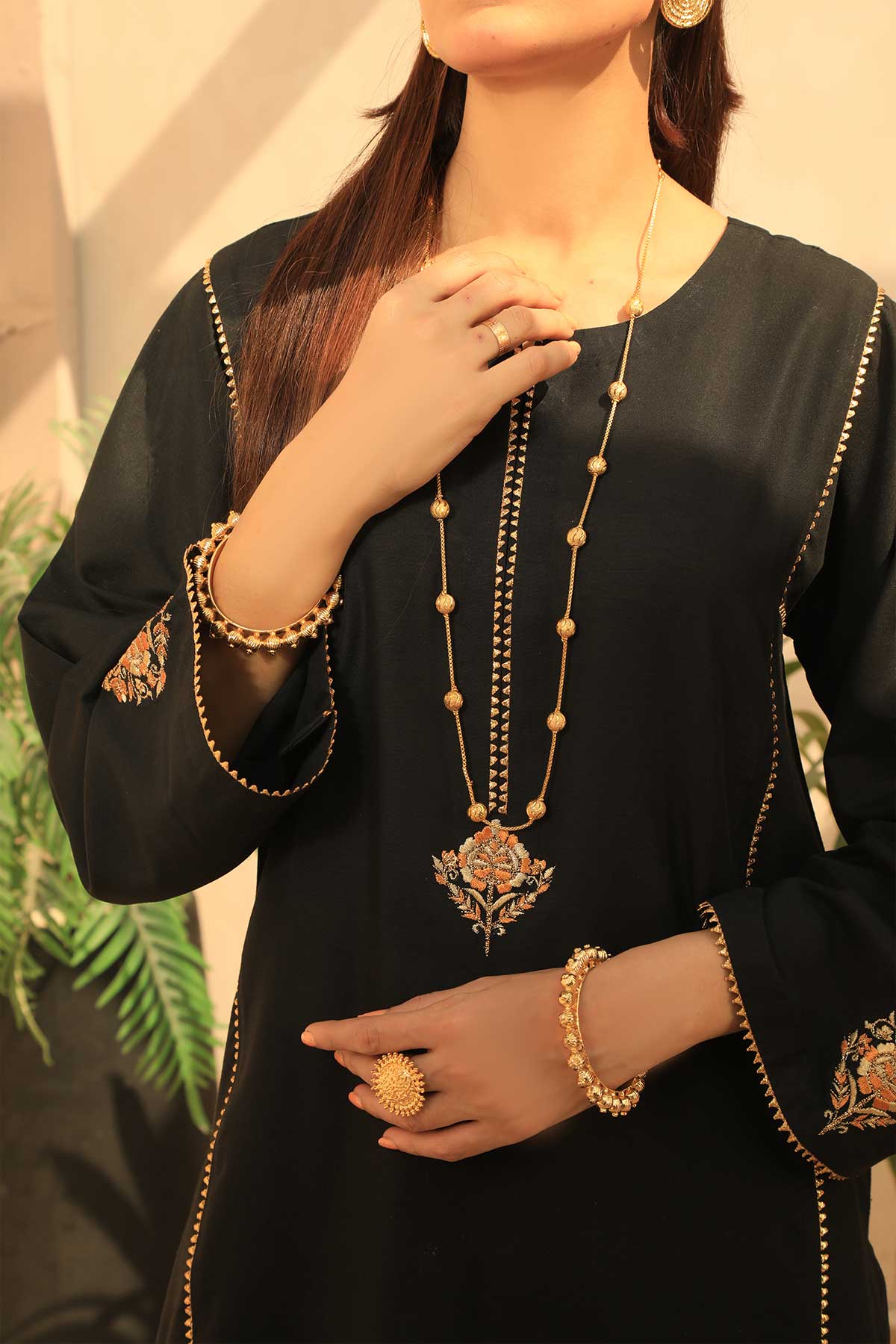 Fearless 2 piece Stitched Raw Silk Suit