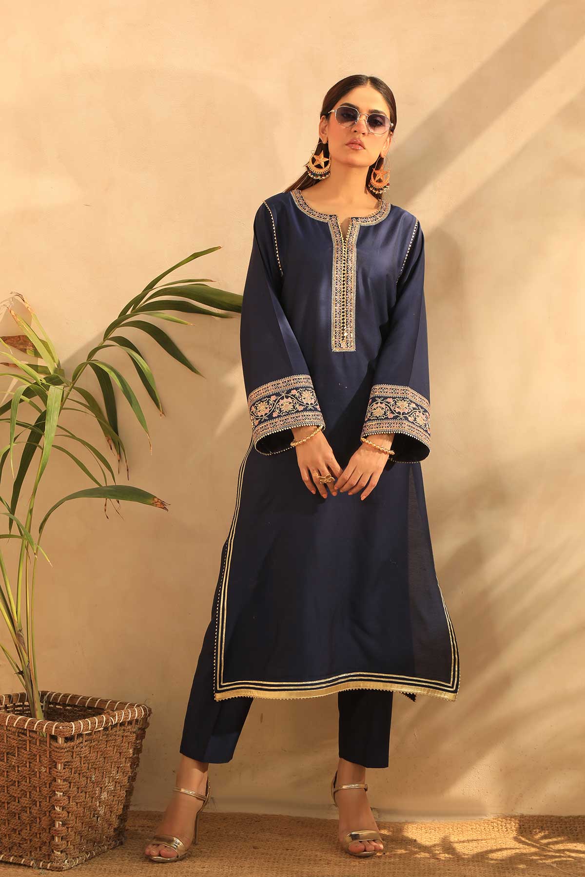 Limitless 2 piece Stitched Raw Silk Suit