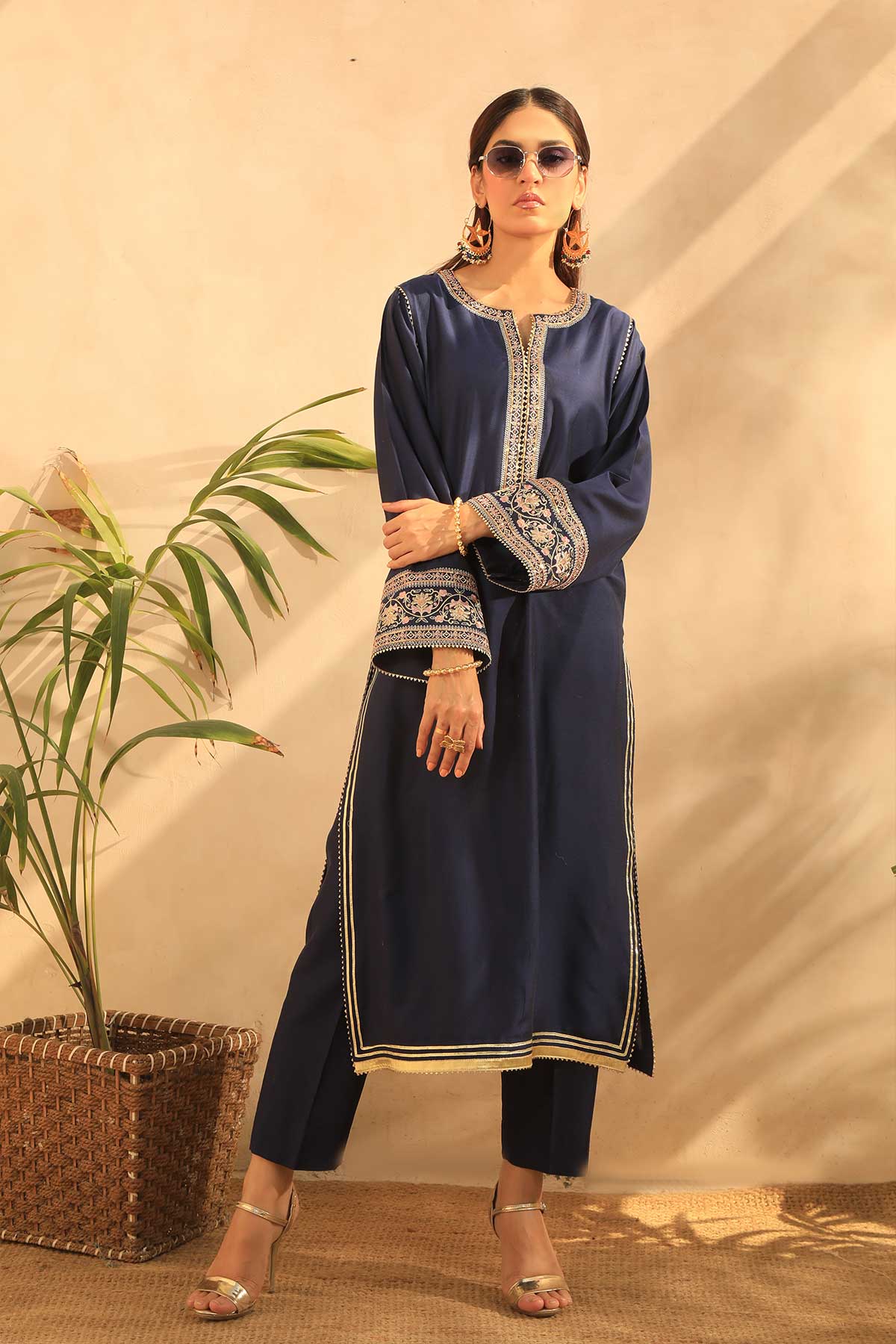 Limitless 2 piece Stitched Raw Silk Suit