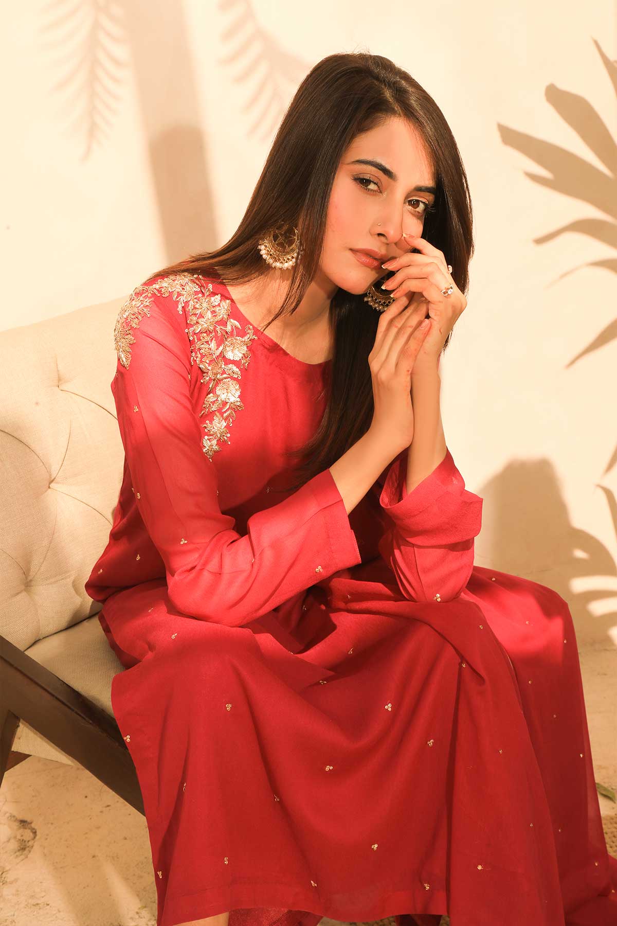Charisma 2 piece Stitched Chiffon Suit