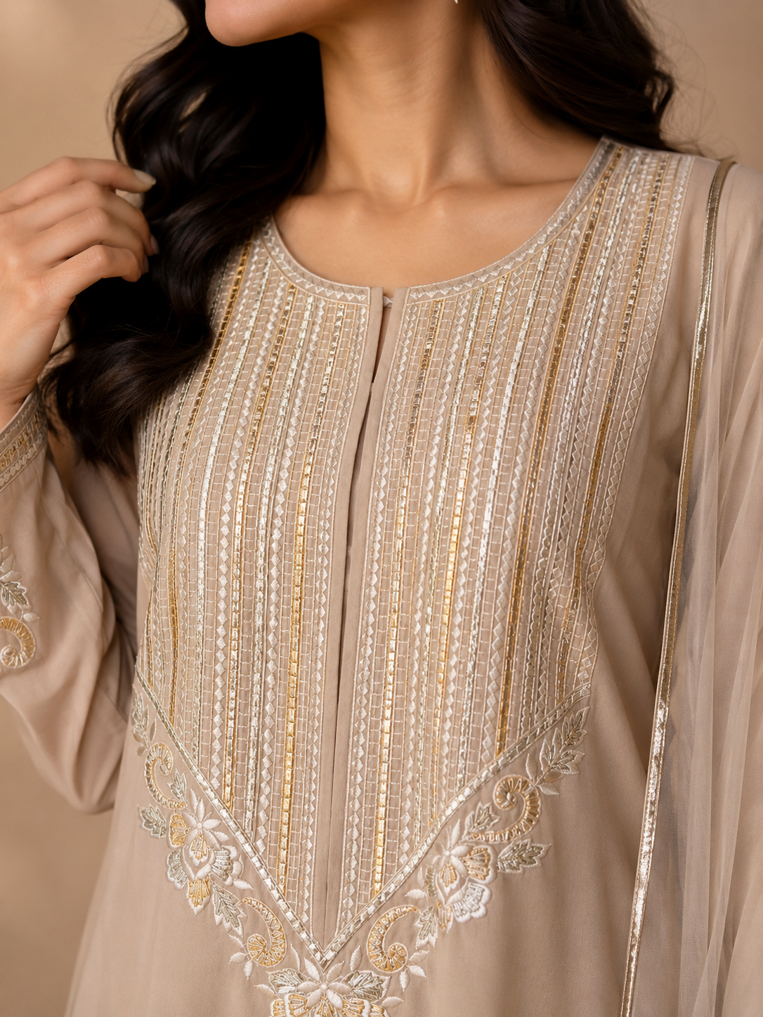 Raqs - 3 piece stitched